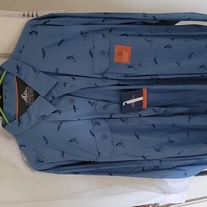 Blue long sleeve shirt